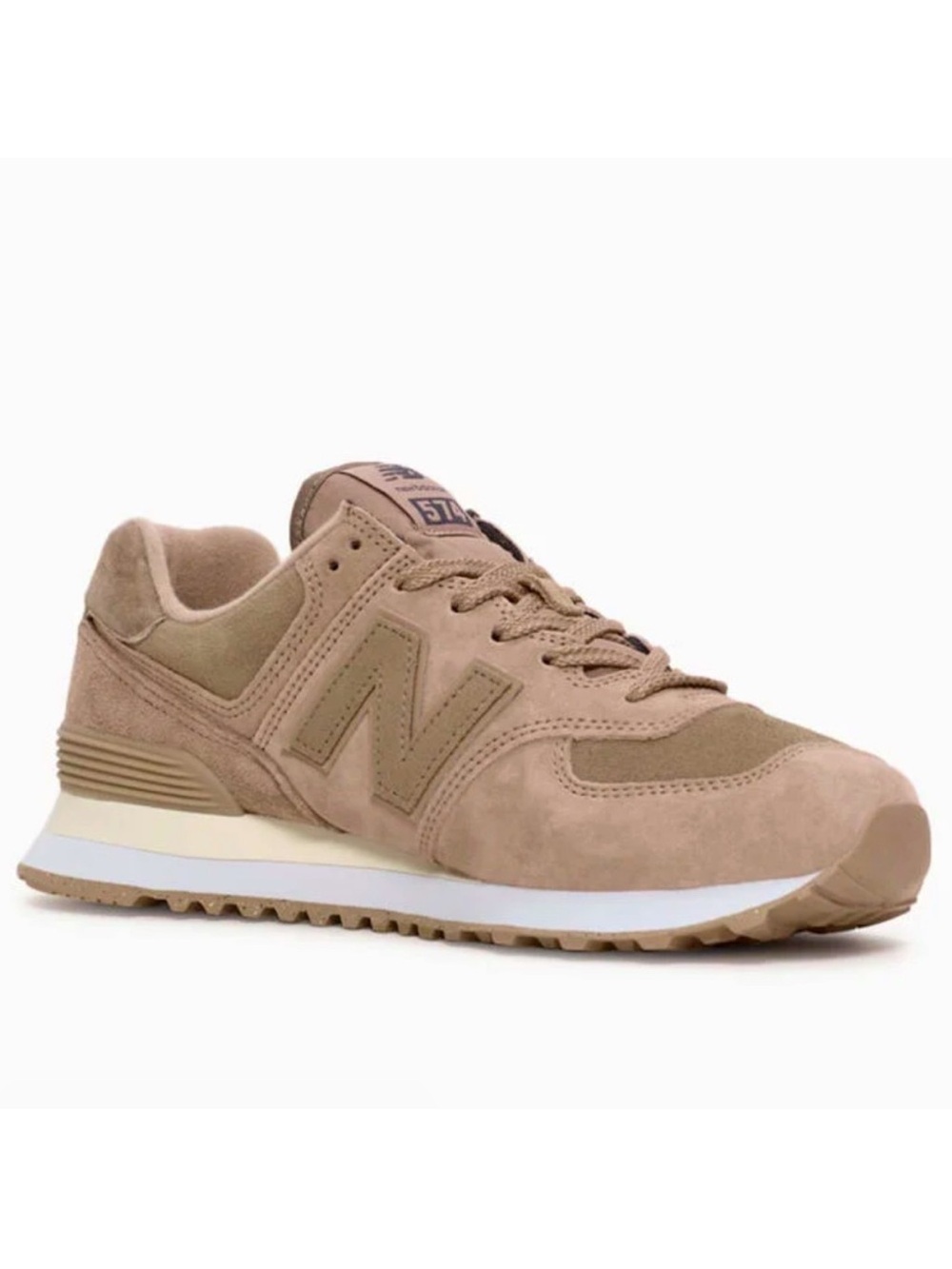 Free People New Balance 574  Women’s sneaker in Mushroom